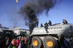 Гневът на европейските фермери стигна до Брюксел 