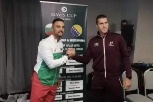 Първата ни ракета открива мача за Купа "Дейвис" в Бургас