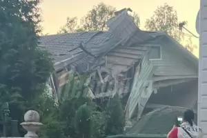 Свален украински дрон рани хора в Подмосковието