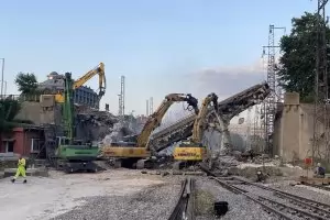 Събориха Бетонния мост в Пловдив