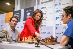 Шахматистите взеха половин точка от звездния тим на САЩ