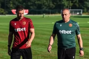 Селекционерът Илиан Илиев още има едно наум към "Лудогорец"