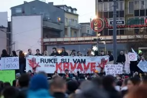 Протестите в Белград се разрастват
