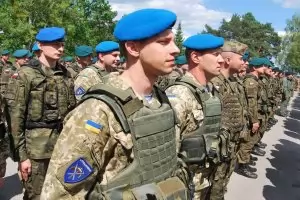 Сформираният в Полша украински легион влиза в бой