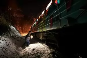 Още един влак дерайлира