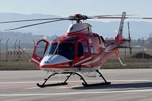 Третият български хеликоптер за оказване на спешна медицинска помощ по
