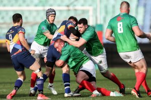 Мъжкият национален отбор по ръгби на България направи един от