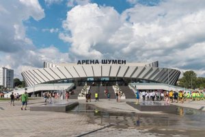 Почти новата Арена Шумен която вече половин година се нуждае