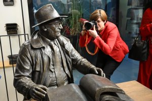 Книжарница Умберто и Ко вдъхновена от творчеството на прочутия италиански