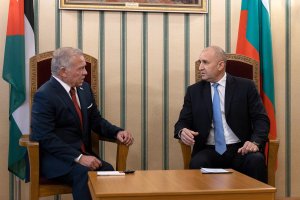 Президентът Румен Радев и кралят на Йордания Абдула II са