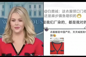 Рокля на говорителката на Доналд Тръмп Каролайн Левит предизвика шумотевица