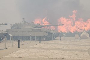 Гигантски пожари са обгърнали хълмовете на Ерусалим Тази сутрин 119 пожарни