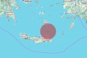 Силно земетресение от 6 2 по Рихтер удари бреговете на Крит
