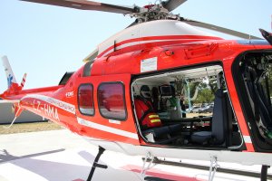 Медицинският хеликоптер е превозил мъж от Бургас с мозъчна аневризма