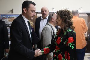Дългоочакваното разширяване на залата за художествена гимнастика в националния спортен
