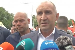 Президентът Румен Радев очаквано изказа подкрепа към хората излезли на