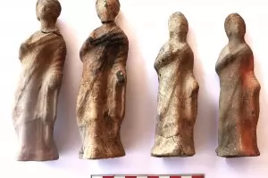 Археолози откриха фигура на келтска богиня в Хераклея Синтика