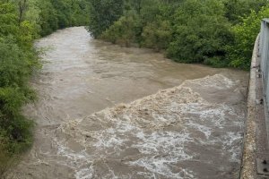 В поречието на река Вит след падналите дъждове се констатира