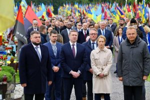 На среща в западния украински град Лвов министри от близо