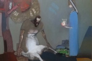 Изложба Съзерцания посветена на 80 години от рождението на художника