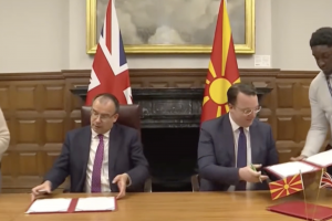 Северна Македония и Великобритания сключиха споразумение според което Скопие ще