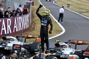 Норис взе втора поредна победа в F1 в състезание с 4 рестарта