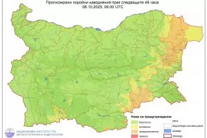 Източна България чака със свито сърце новите валежи