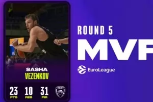 Везенков вече е №2 за всички времена в Евролигата