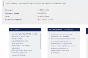 Законът на ИТН все още не е изтеглен от парламента