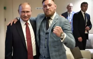  Конър Макгрегър и Владимир Путин