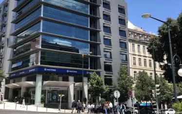  Централата на инвестиционна банка Haitong в Лисабон.