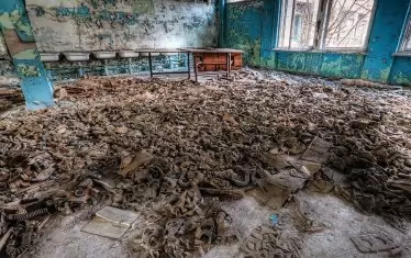 След Чернобил.