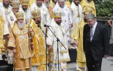 За Порошенко въпросът за самостоятелността на Украинската православна църква е чисто политически.