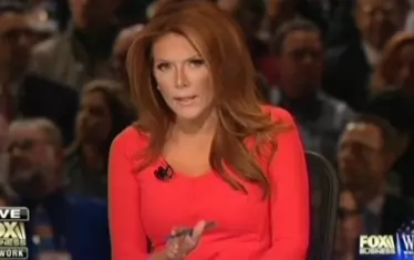 Американската журналистка от "Фокс нюз" Триш Риган се превърна в истинска знаменитост в Дания.