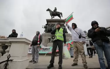   В София всичко мина мирно и тихо - при засилено полицейско присъствие.