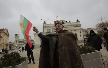  В София всичко мина мирно и тихо - при засилено полицейско присъствие.