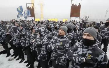  Украинските националисти използваха веднага момента, за да организират нови демонстрации в Киев.  