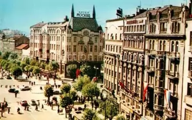  Площад "Теразия" в Белград