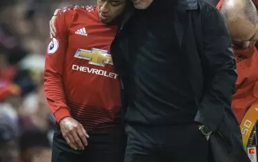 ... а накрая изказа своите похвали на автора на изравнителния гол за "Юнайтед" за крайното 2:2 Джеси Лингард.