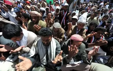  Арабската пролет в Сана, Йемен, през април 2011 г.