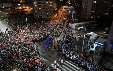 Хиляди жители на Гданск последваха траурната процесия на обичания им кмет Павел Адамович.