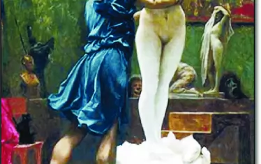 Галатея може би ще създава Пигмалион повече, отколкото той нея.