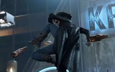 Схватката в бара заслужава клиширания епитет "култова". Върхов момент във филма.