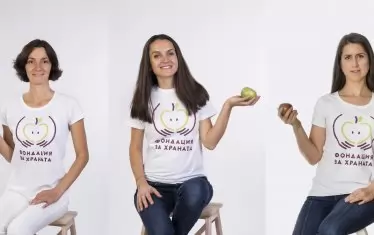 Екатерина Йосифова, Наталия Александрова и Станка Стоянова (от ляво на дясно) от "За храната".
