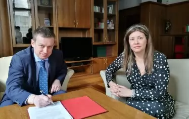 Председателите на Софийския апелативен съд Даниела Дончева и на Софийския градски съд Алексей Трифонов. Дончева е председател на САС от 2016 г. Сега кара втори 5-годишен мандат.