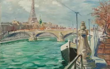 Иван Табаков, "Париж по Сена", 60-те г. на ХХ в.