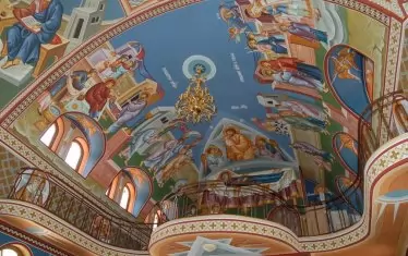  Един от монументалните проекти на доц. Аврамов в Карлово.