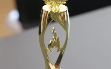 Наградата за 2-ро място на фирма "Миракъл" в категория "ментор".
