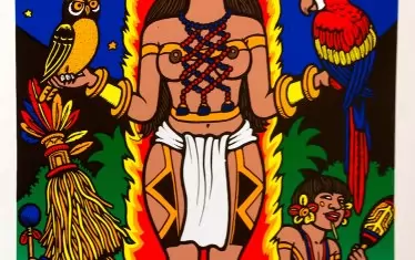  Византийската икона също оказва влияние върху кредото на артиста.