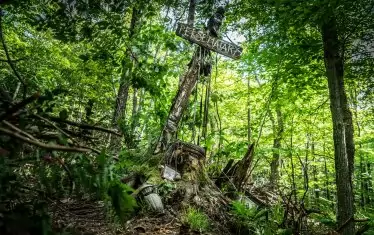 Зад иконичната табела с правописна грешка започват селенията на паранормалното.